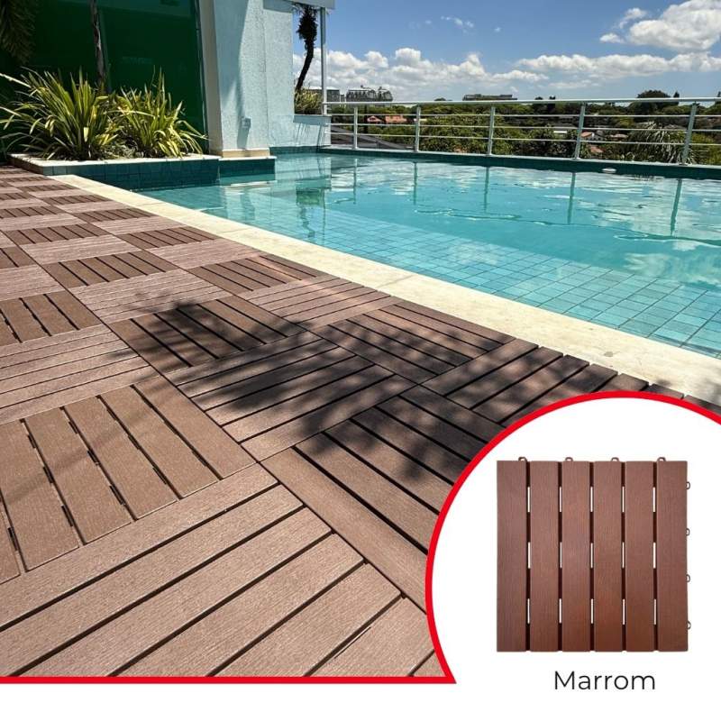 Imagem ilustrativa de Deck modular para piscina